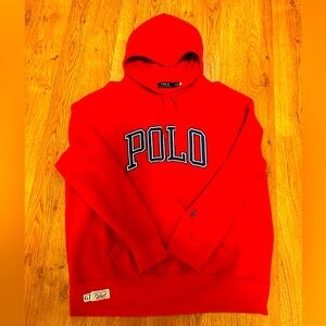 Polo Ralph Lauren Sweatshirt hoodie Red size XL good condition